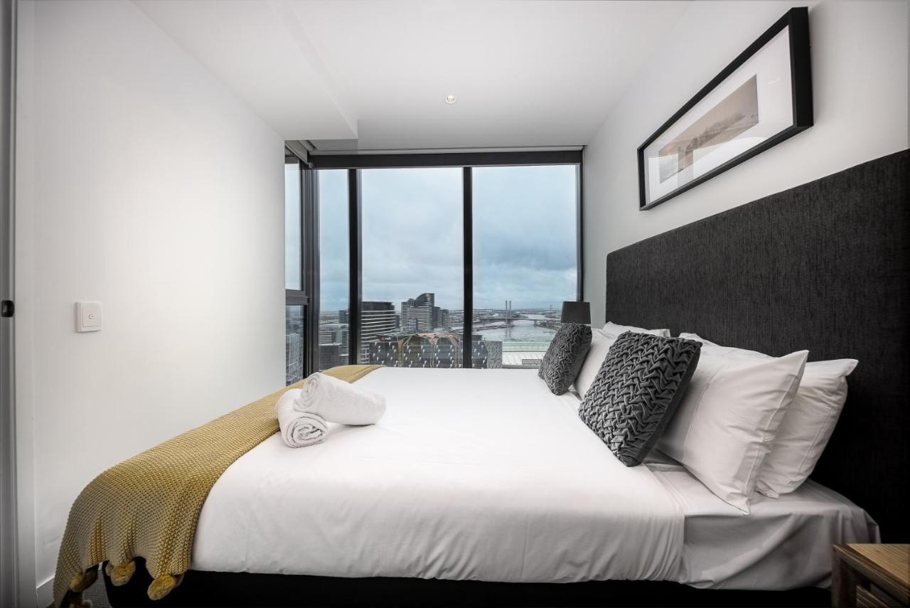 Hudson Sea View Apartments Southern Cross Station Cbd Μελβούρνη Δωμάτιο φωτογραφία